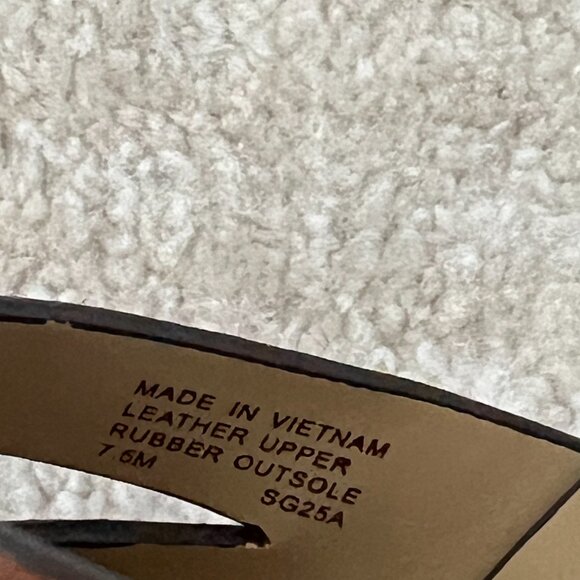 Michael Kors Irene Strappy Woven Leather Slingback Sandals Shoes 7.5 - Picture 6 of 7